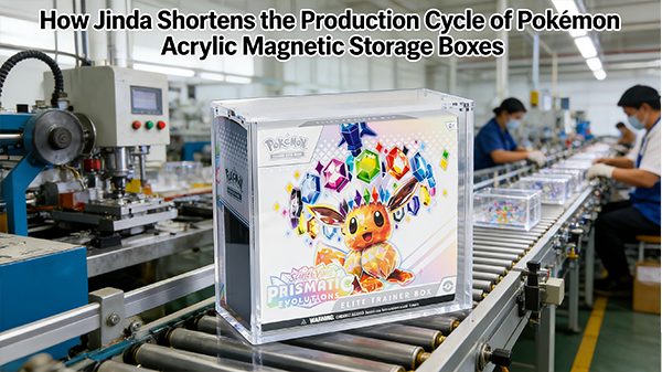 Precision and Speed: How Jinda Slashes Production Cycle for Pokémon Acrylic Magnetic Storage Cases by 28.6%
