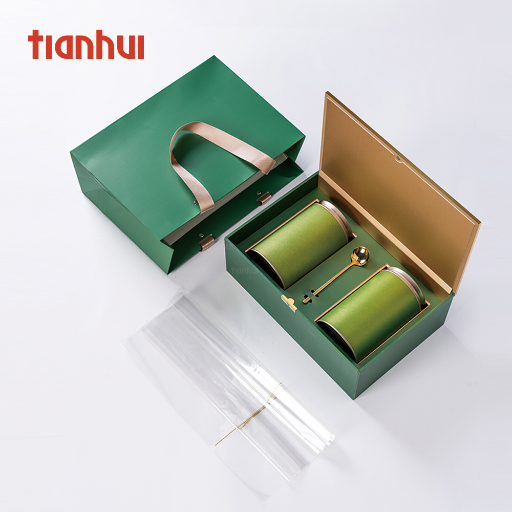 Tianhui Premium Flip-Top Lacquer Gift Box Magnetic Design Custom Printing Rigid Box