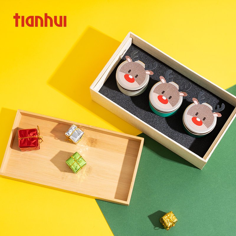 Tianhui Airtight Paper Canister Can Be Used to Package Gift Items Like Homemade Cookies/Chocolates/Bite Size Muffins Etc.