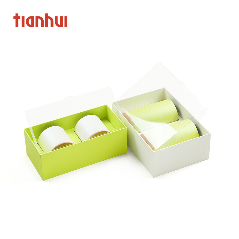Tianhui Green Eco Friendly Cardboard  Gift Tea Packaging Paper Boxes