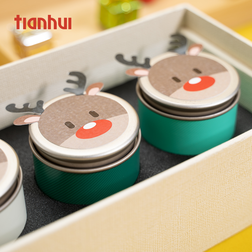 Tianhui Airtight Paper Canister Can Be Used to Package Gift Items Like Homemade Cookies/Chocolates/Bite Size Muffins Etc.