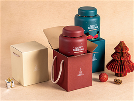 Food-grade Stainless Steel Tea Can Gift Set Box | Special Christmas Custom-made