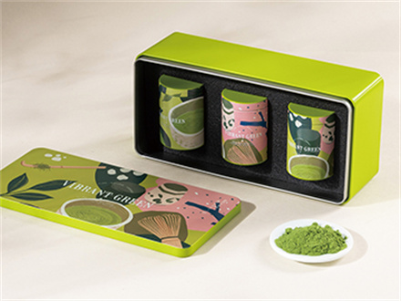 Unbox the Art of Tea.Eco-Friendly Tinplate Matcha Set