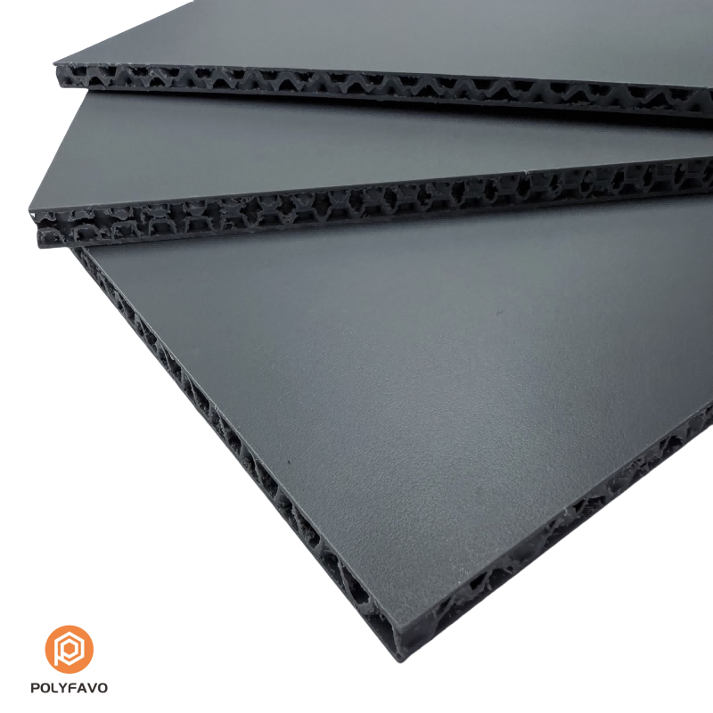 5mm Black PP Honeycomb Panel for van liner