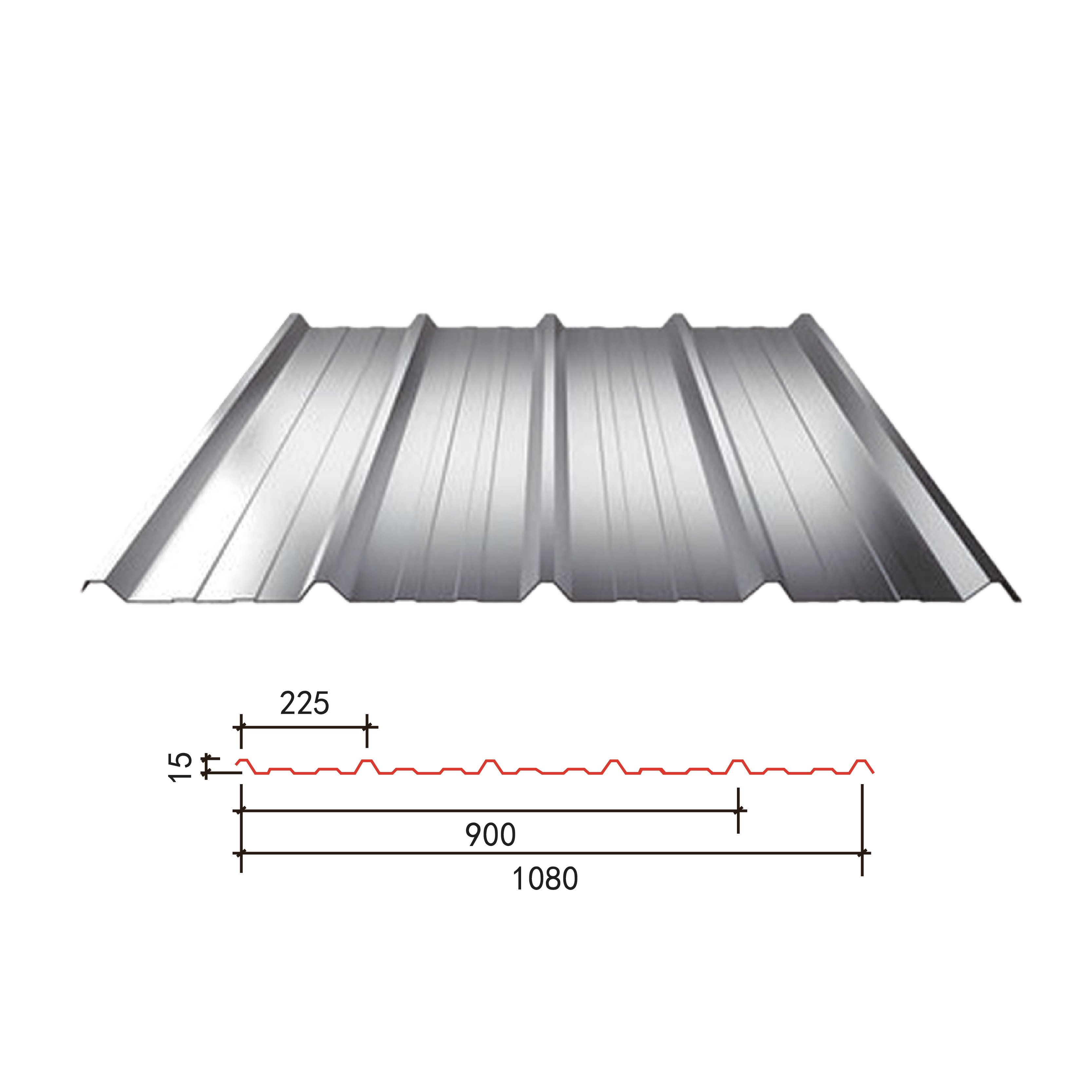 Galvanized Corrugated Sheet Galvanized Steel Sheet Thick Aluminum Zinc Roofing Sheet