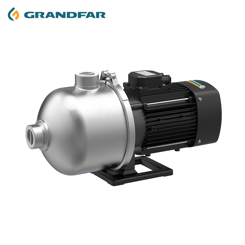 Grandfar CHL Series 550W Industrial Horizontal Multi-Stage Pump Stainless Steel Centrifugal Water Pump