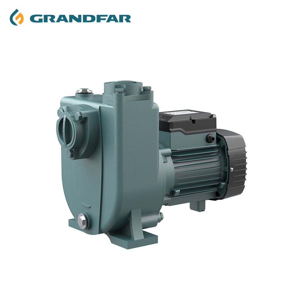 Grandfar 2.2kw 3hp 25M3/H OEM Electric High Pressure Self Priming Water Pump Iron Impeller Centrifugal Water Pump