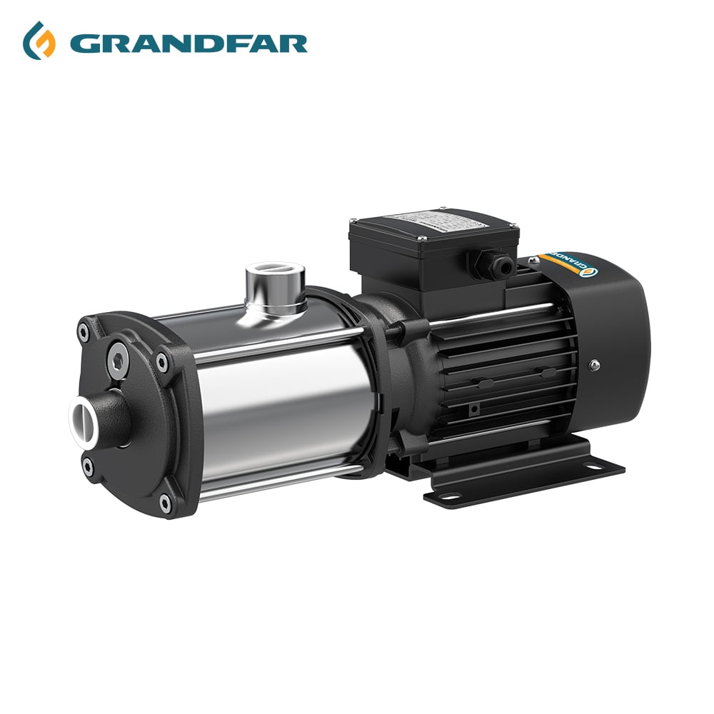 Grandfar CHI 550W High Pressure Industrial Horizontal Water Pump OEM OBM Multistage Centrifugal Clean Water Pump