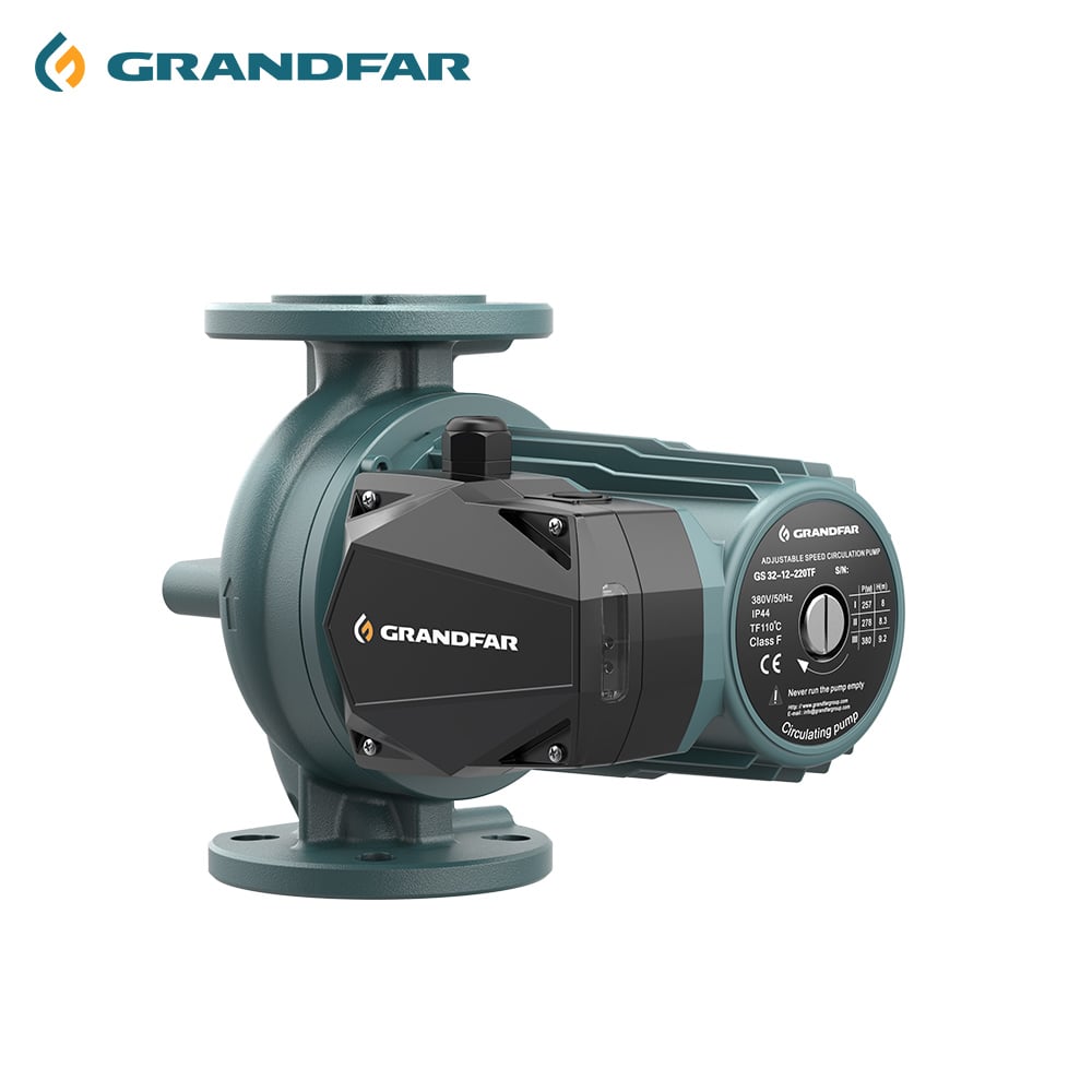 GRANDFAR 235W 6.3M High Pressure Automatic Industrial Hot Water Three Phase Regulation Booster Electric Circulating Water Pump