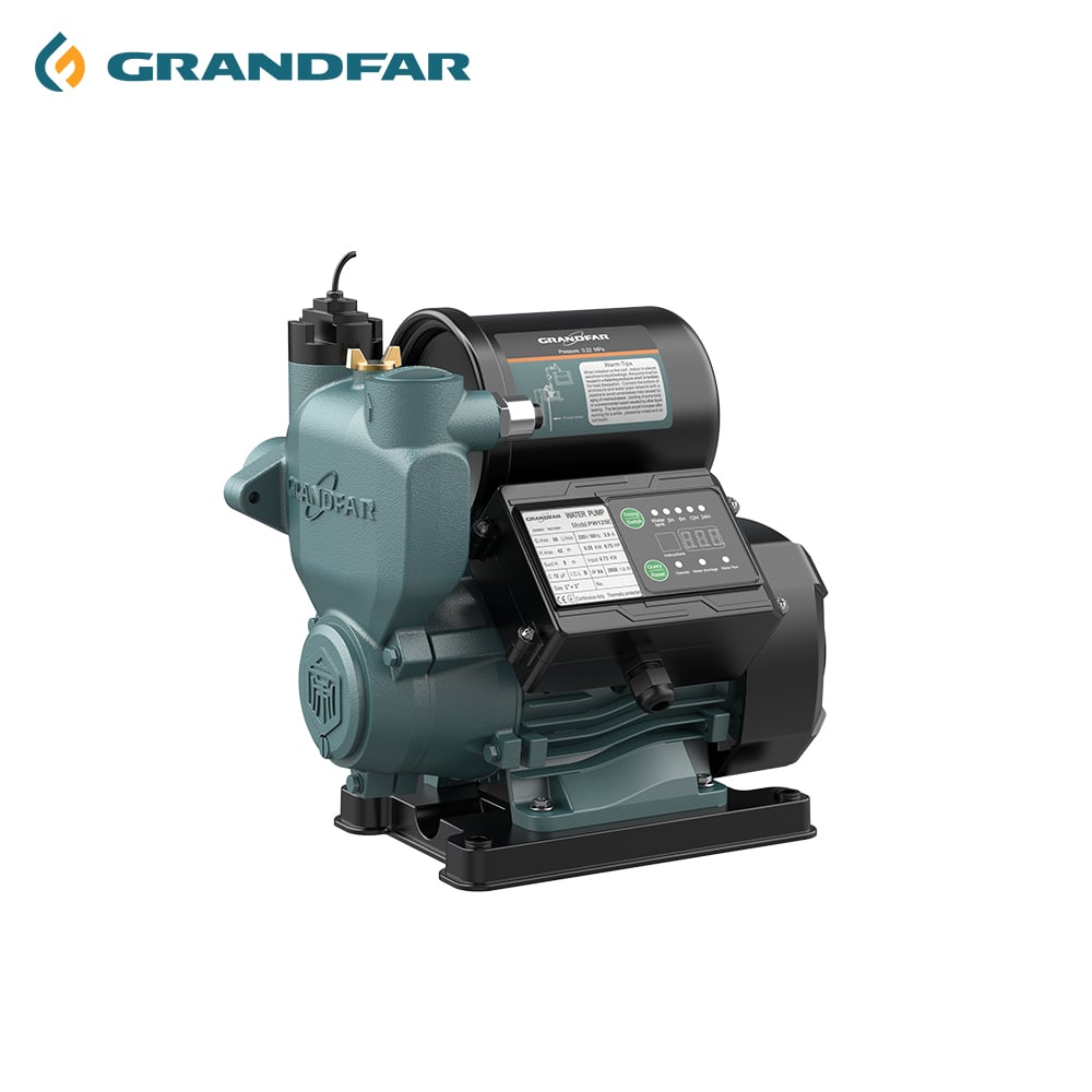 GRANDFAR 550w Automatic Booster Pump Constant Pressure Intelligence 53 L/min 42m Inverter Pump Self Priming Water Pumps
