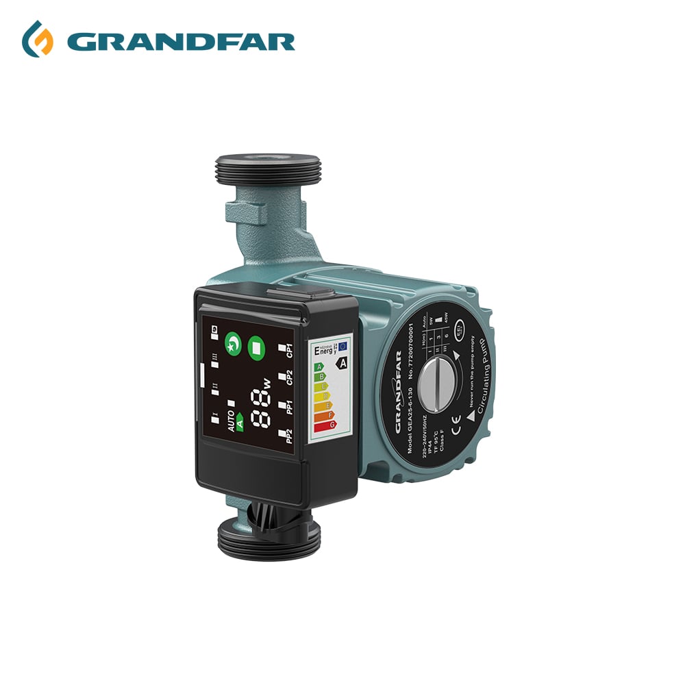 GRANDFAR Class a Household Multi Speed Regulation Intelligent Efficient Circulating Pressure Hot Water Booster Circulation Pump