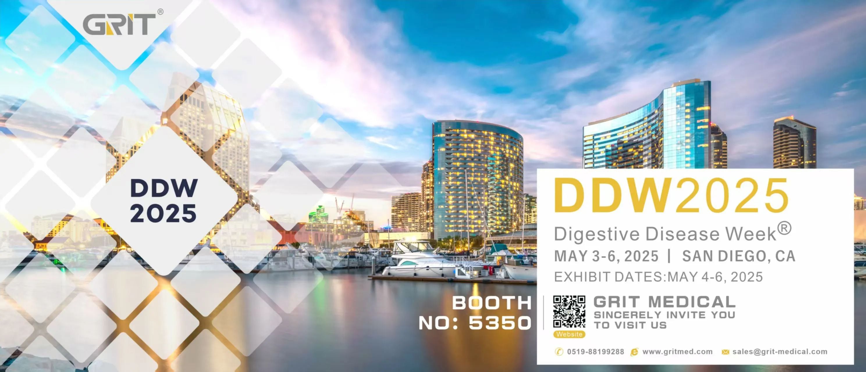 Conference Invitation | Grit Medical invites you to attend DDW 2025