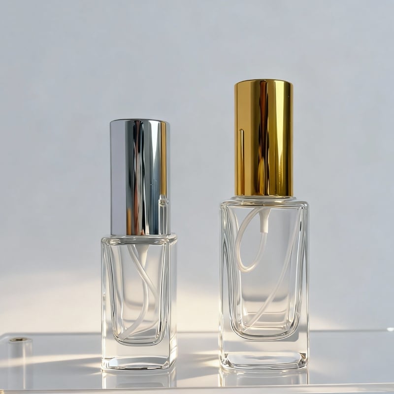 hurtowe, wielokrotnie napełnialne butelki do perfum o pojemności 15 ml i 30 ml – projekt i produkcja
