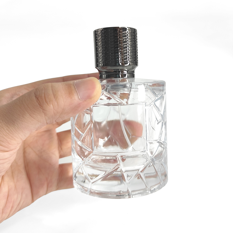 Botol minyak wangi estetik premium lelaki wanita pengabur bertekanan 100ml pembekal botol penyembur minyak wangi telus