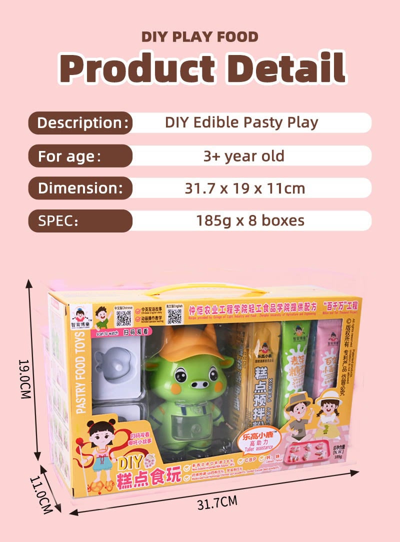 DIY Handmade Edible Pastry with Toys 185g