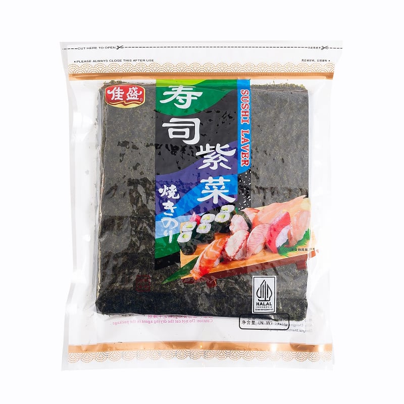 50 Sheets Bulk Sushi Nori — Professional Grade for Restaurants & Catering
