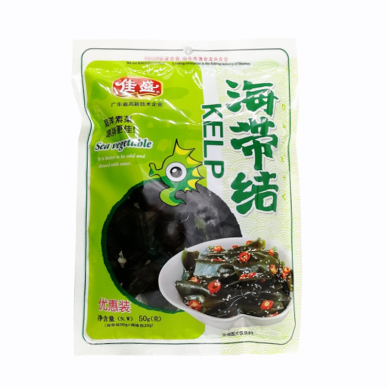 Dried Kelp Knot 50g with Seasoning