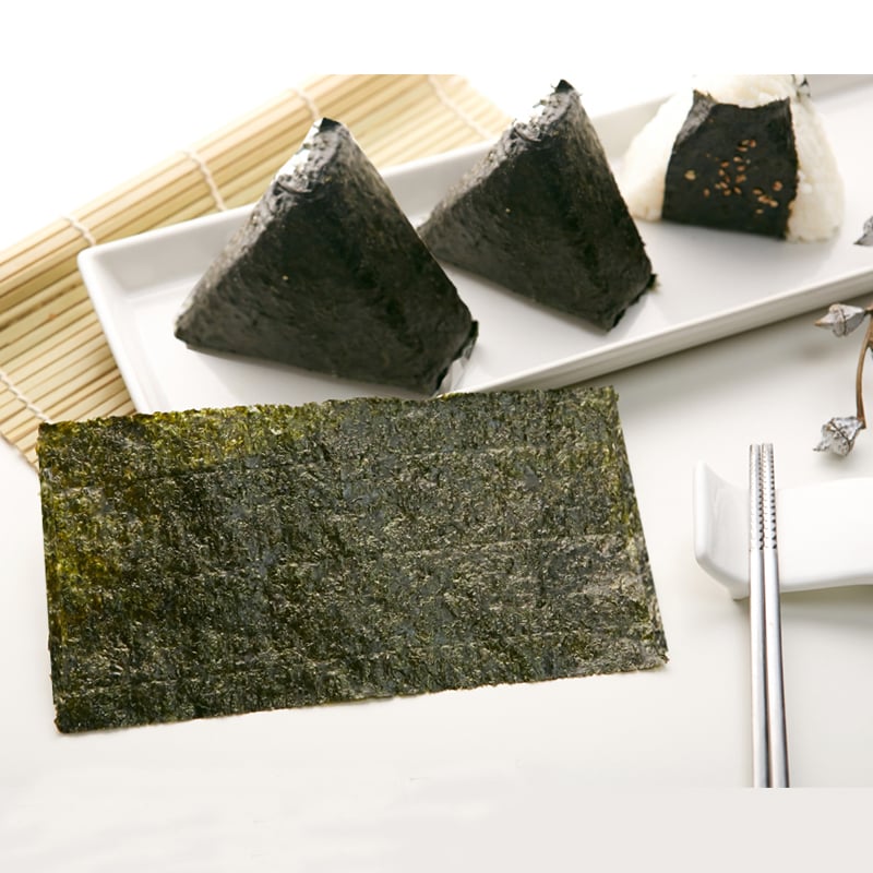 20 Sheets Onigiri Nori Halves