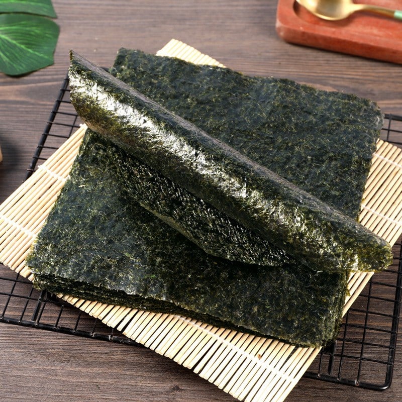 100 Sheets Sushi Nori Roasted Seaweed — Export-Grade Bulk for Distributors & Food Manufacturers
