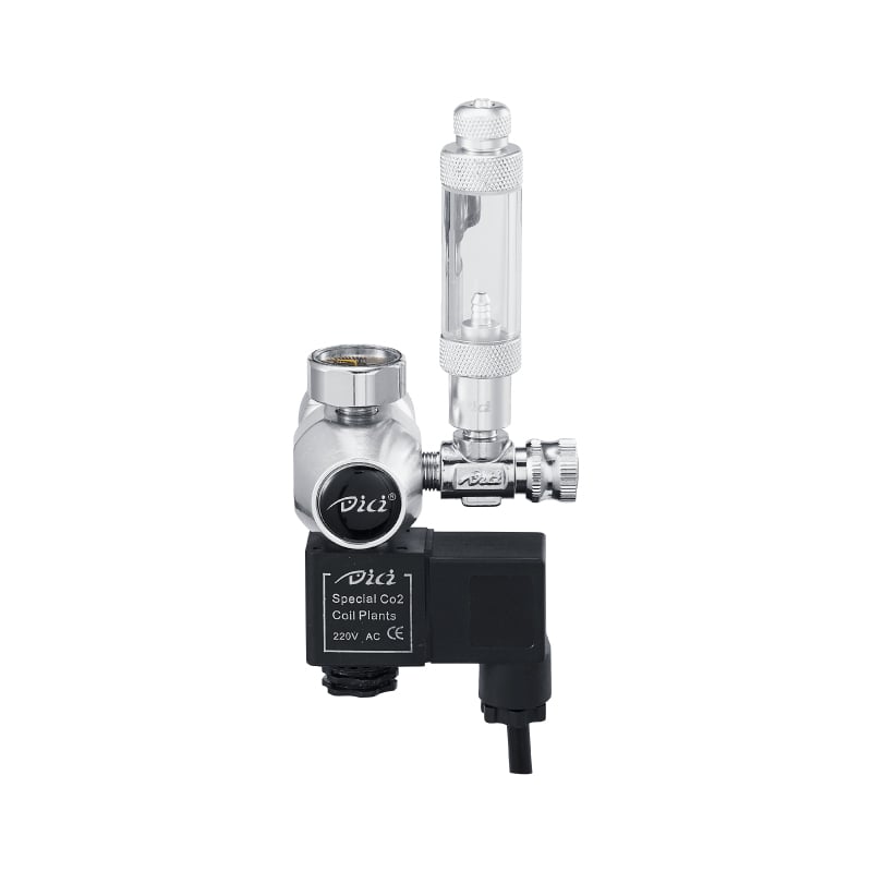 Plant Aquarium CO2 Regulator with Solenoid and Bubble counter