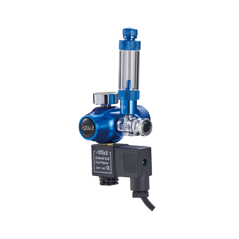 DICI Pro Series: Ultimate Dual-Stage Aquarium CO2 Regulator with Silent Solenoid and Integrated Bubble Counter