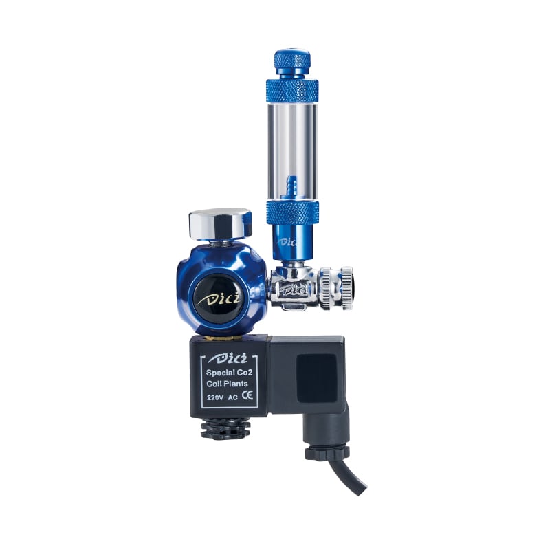 DICI Pro Series: Ultimate Dual-Stage Aquarium CO2 Regulator with Silent Solenoid and Integrated Bubble Counter