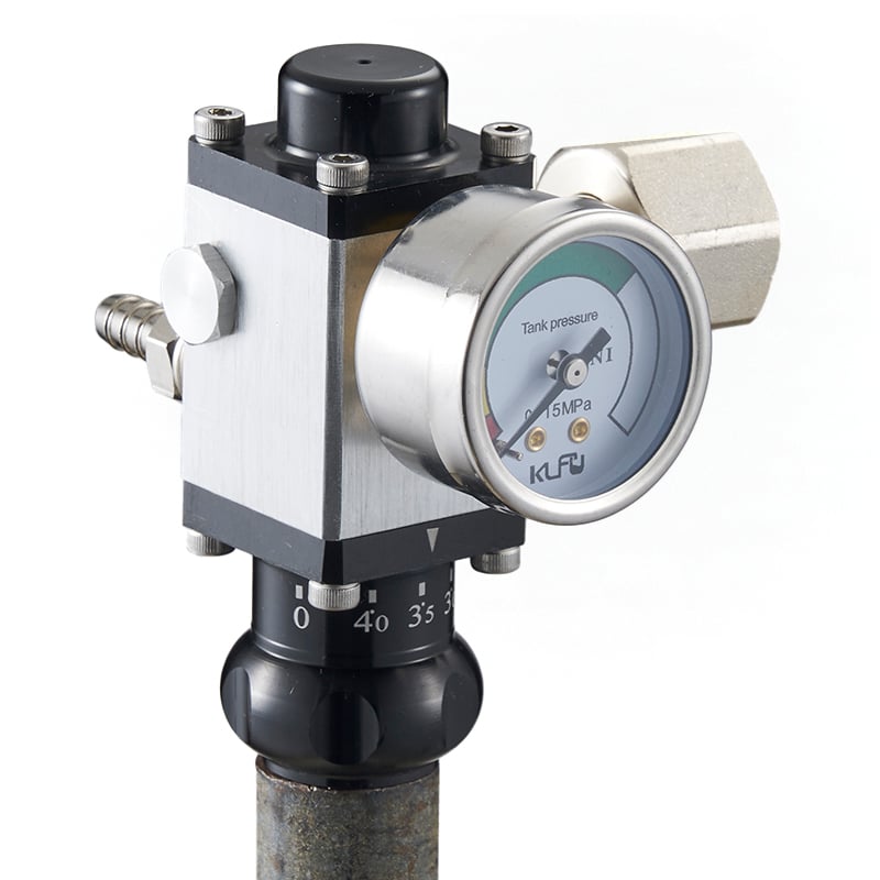 High-Pressure CO2 Beer Gas Regulator Brass Body for Optimal Regulate