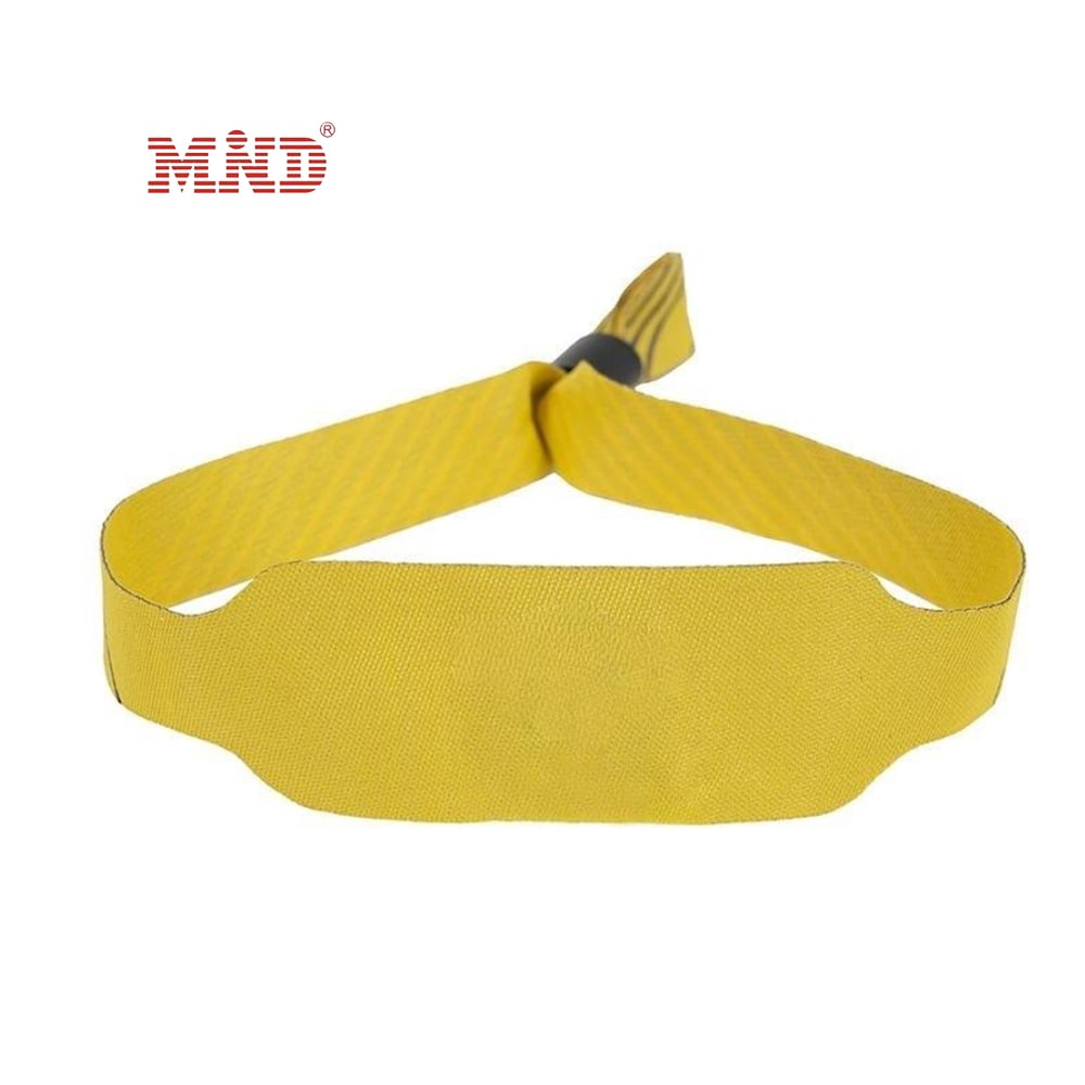 MW2A10 Hotel RFID Woven Fabric Wristband Cloth RFID Bracelet