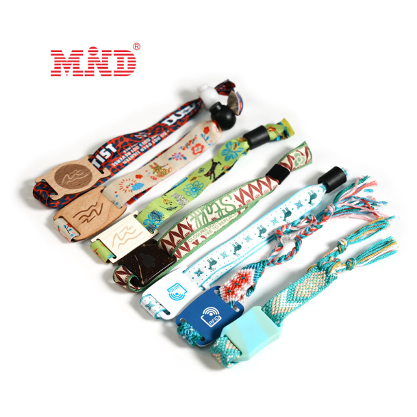 The Environmental Benefits of Wooden RFID Woven Event Wristbands
