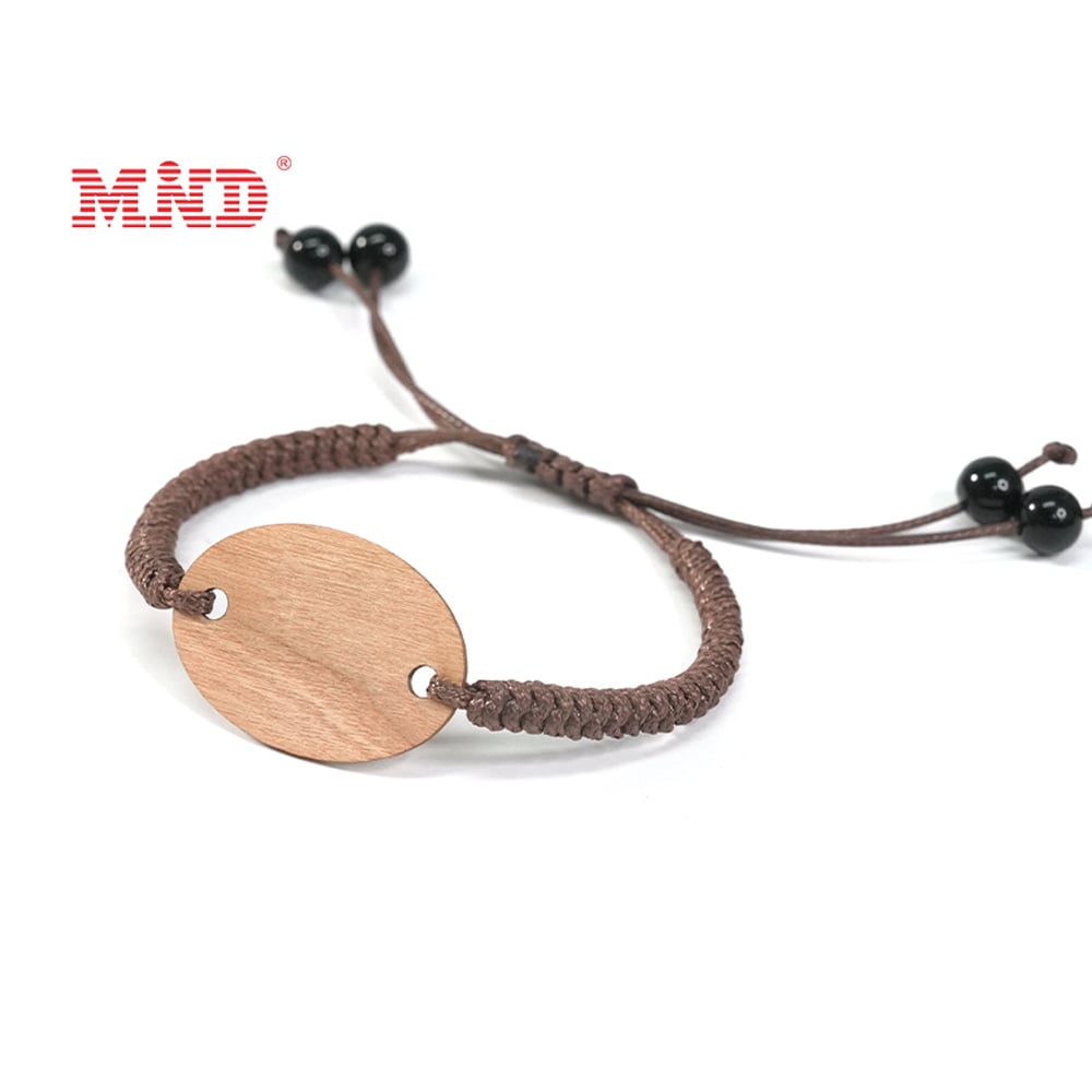 MW10A04 منتجع سوار خشبي مع شريحة RFID