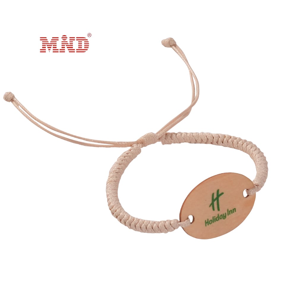 MW10A04-2 Hotel RFID Bracelet Rope Adjustable Wristband