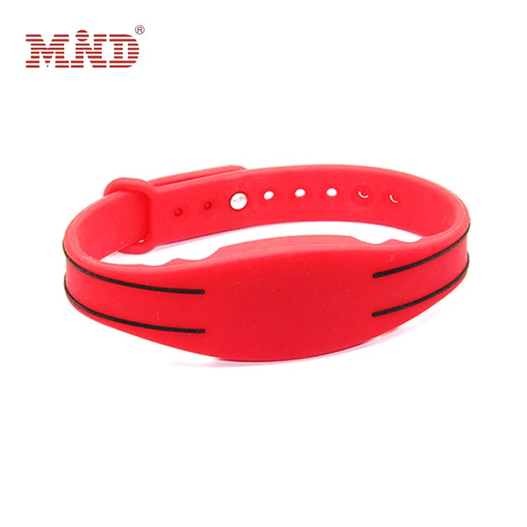 MW1B09 125khz RFID Bracelets RFID Silicone Wristband Waterproof