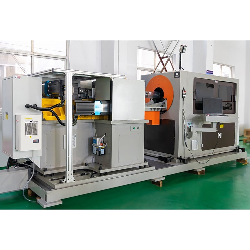 Wire bending with Flanges and Band Clamps Pier bar bends machine for auto spare parts