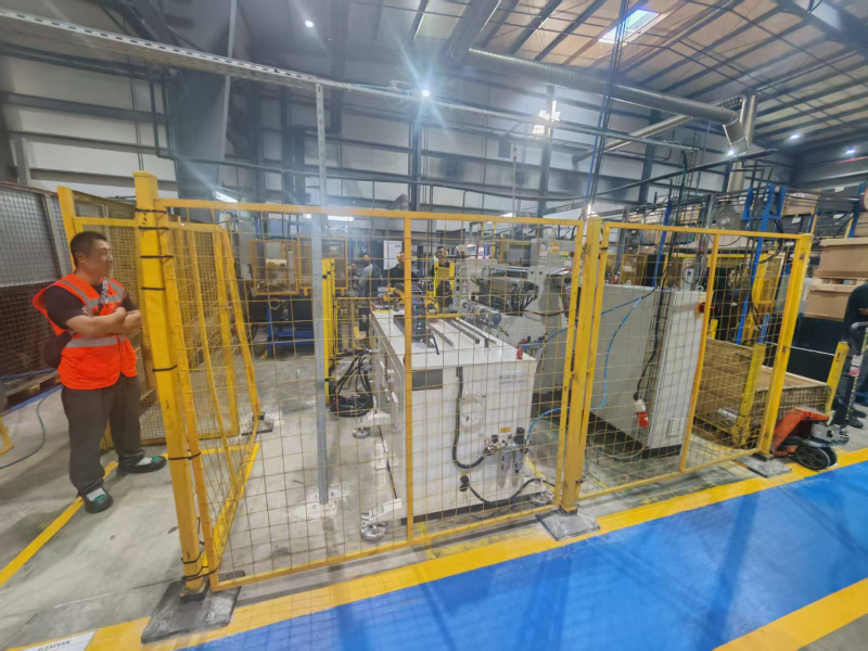 Baorui Machinery osigurava puštanje u rad za proizvodnu liniju za naslon za glavu u Sjevernoj Africi