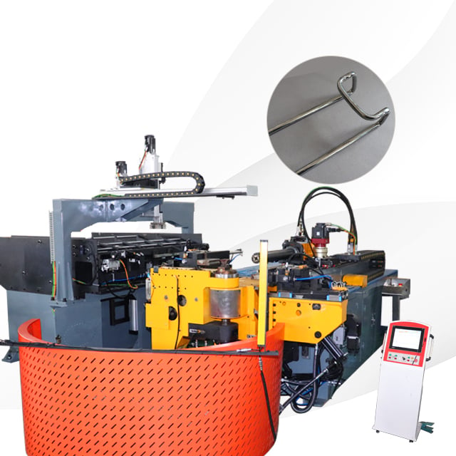 Automatic loading head restraint pipe bending machine