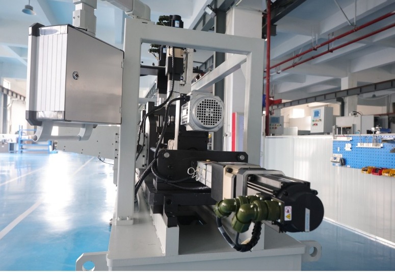 Double head round head machine pipe end forming machine6.JPG