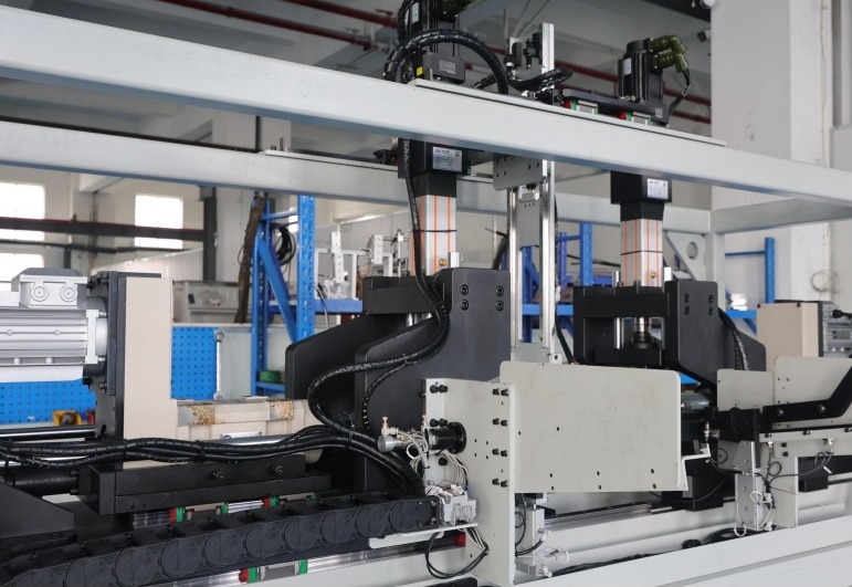 Double head round head machine pipe end forming machine13.JPG