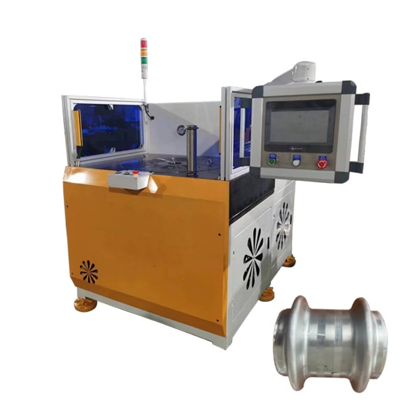 Auto exhaust pipe end forming machine hump machine