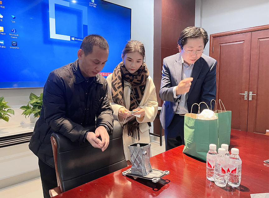 scuderia pacifico visited suzhou jincheng precision die casting co ltd to discuss co operation on agricultural auto parts-1