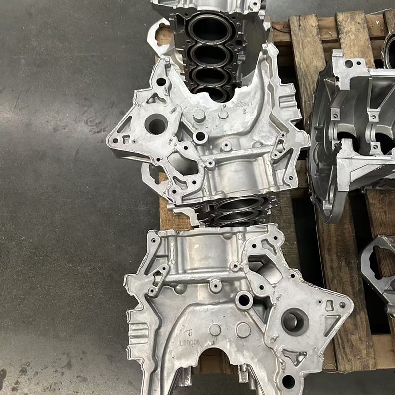 Motordelarsprodukter i aluminiumlegering - formgjutning av motorhusskal, formgjutning av växellådhus, leverantör av högkvalitativa aluminiumlegeringsformgjutna husskal