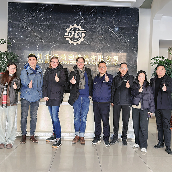 Sunshine Energy Storage and German designers visited Suzhou Jincheng Precision Die Casting Co.