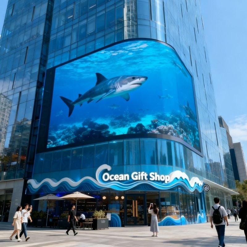 How 3D LED Screens Increase DOOH ROI