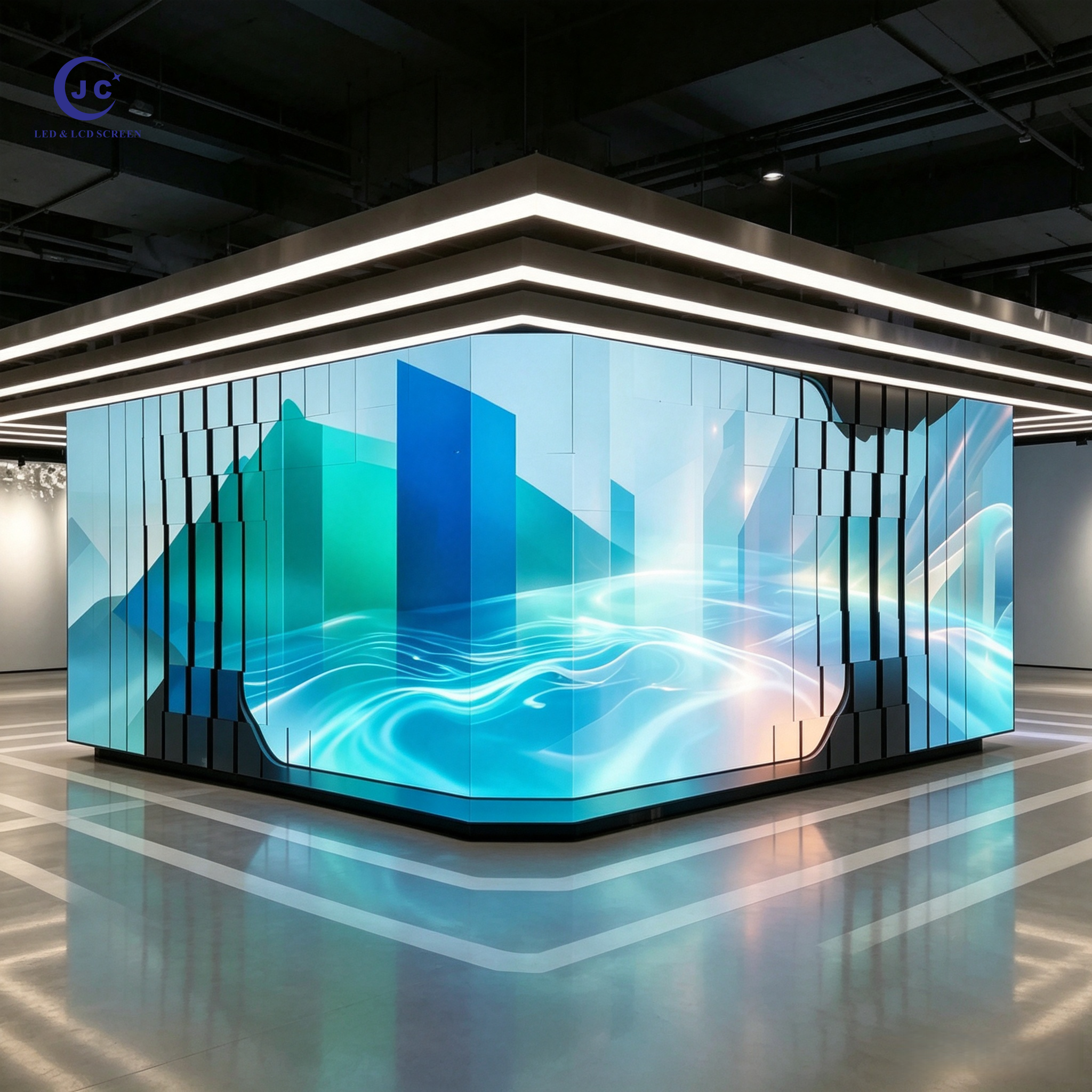 LED Matrix Retractable Screen
