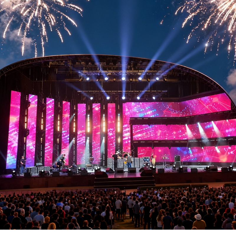 Indoor vs Outdoor LED Screen Rental Options