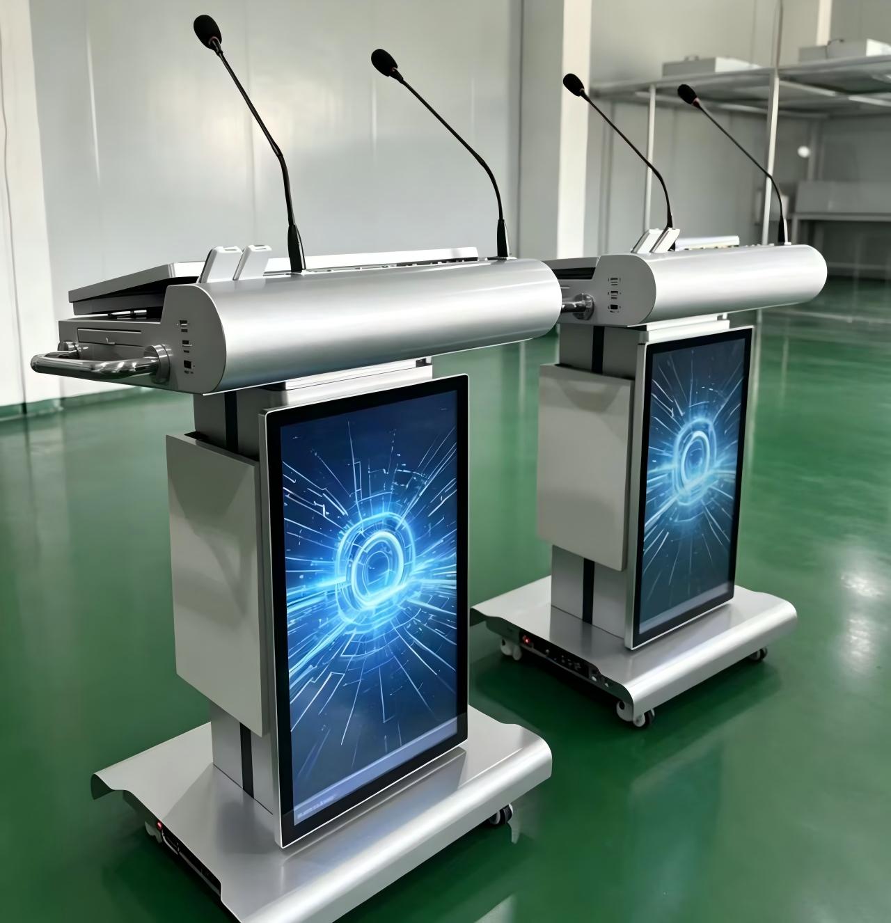 23.8 + 27 Intelligent Elevating Lecture Platform