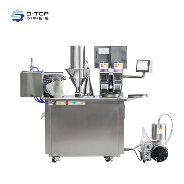 Double Head Semi Automatic Capsule Filling Machine
