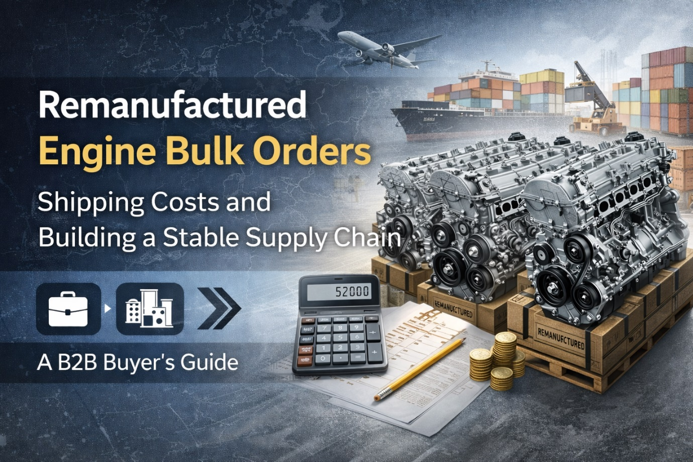 Bulk Orders of Remanufactured Engines: How to Reduce Shipping Cost and Build a Stable Supply Chain