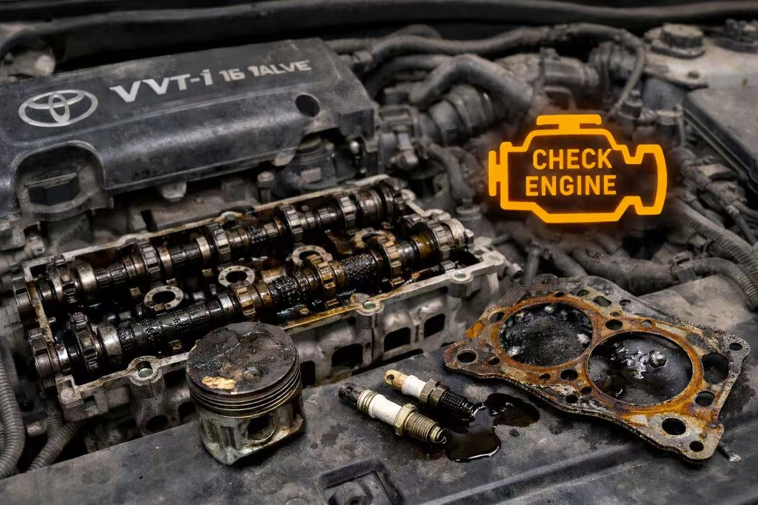 Toyota 2AZ Engine Problems (Oil Burning, Head Bolt Failure & Solutions)