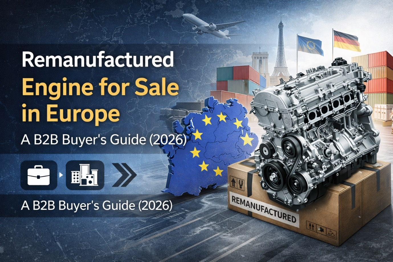 Remanufactured Engine for Sale in Europe: A B2B Buyer’s Guide (2026)