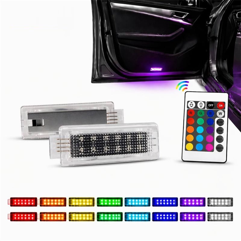 RGB LED Car Door Courtesy Light for BMW F Series CANBUS Error Free Welcome